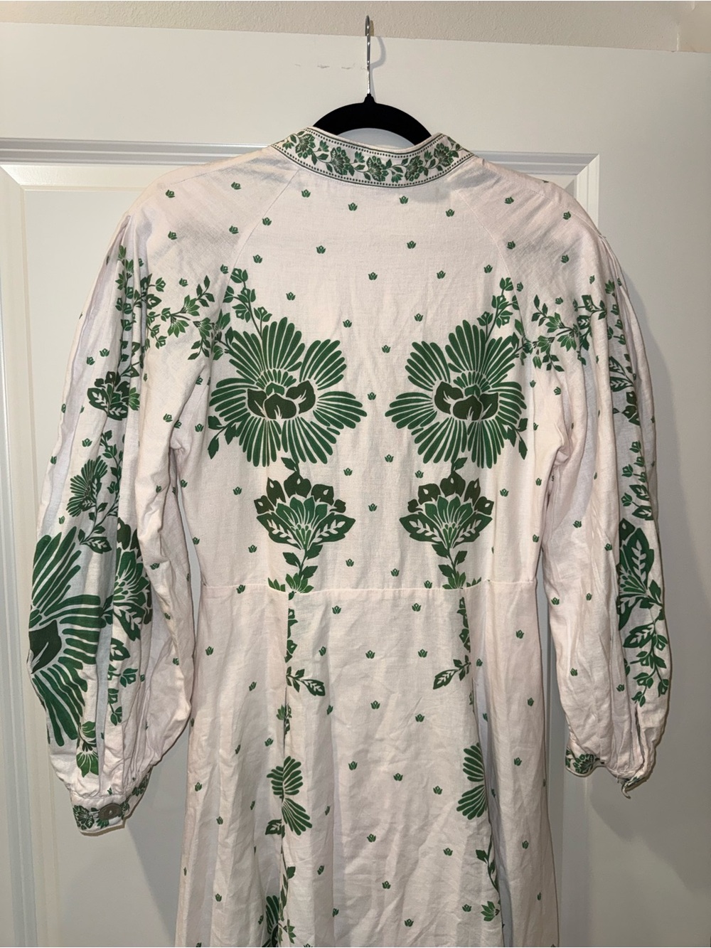 Farm Rio Forest Soul Off-White Maxi Dress - Picture 6 of 8